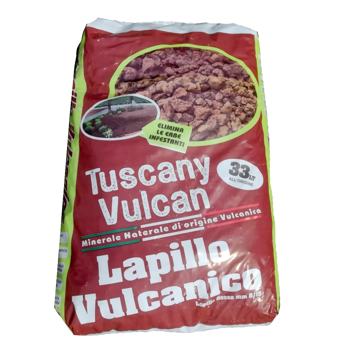 lapillo rosso prodotto da Campimaglia srl